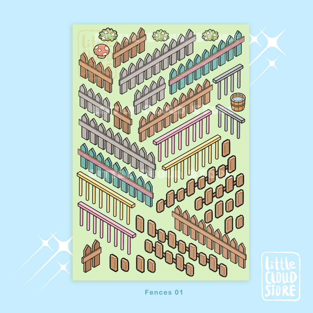 Ground Building Stickers