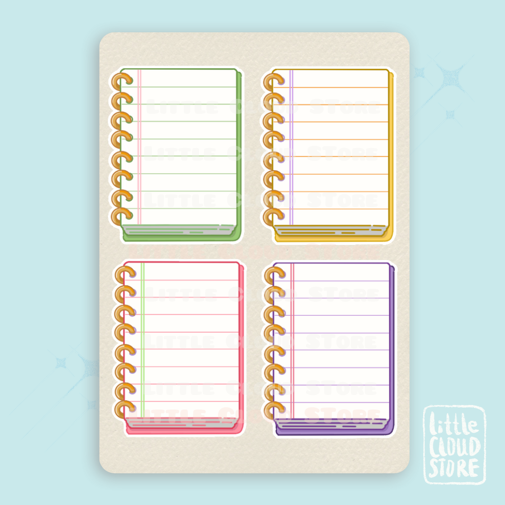 Planner labels Notebooks